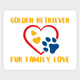 Golden Retriever Dog Magnet